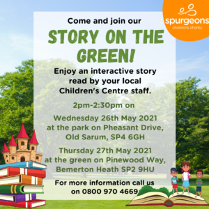 Interactive reading fun in Salisbury.
