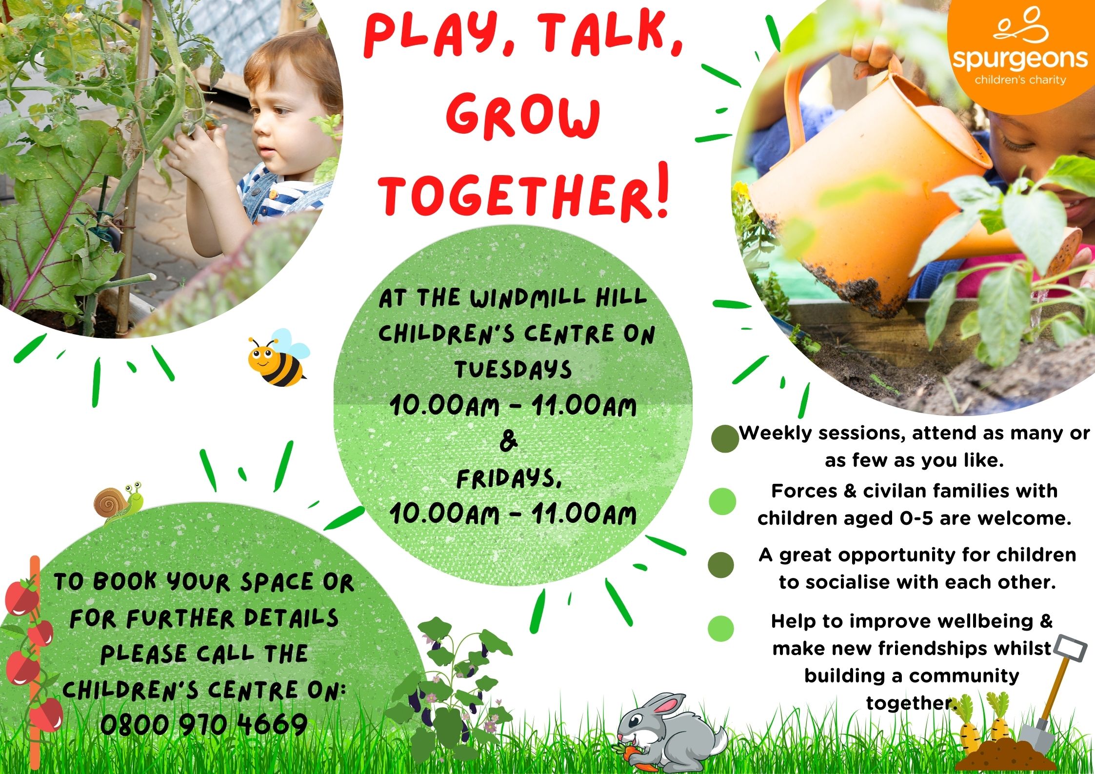 Play, learn and grow together – Tidworth
