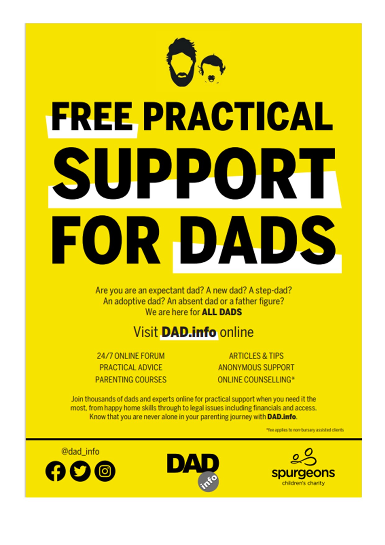 Support for dads
