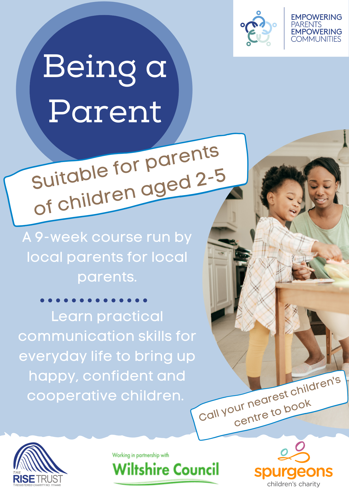 New courses available for Being a Parent