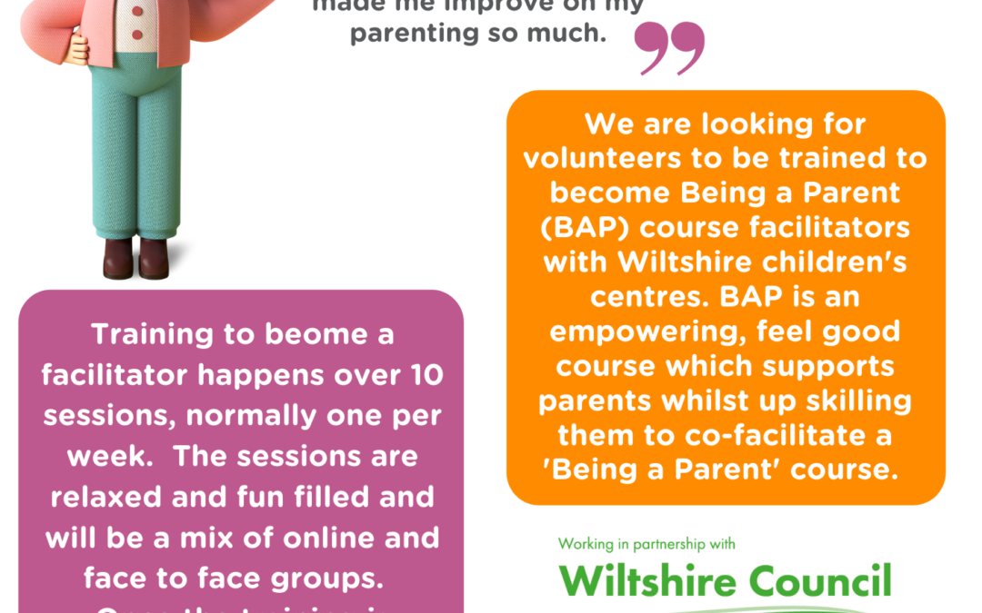 Become a ‘Parent Group Leader’ volunteer