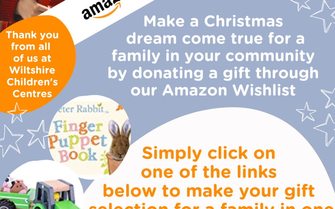 Supporting our Wiltshire Families this Christmas with Amazon Wishlist