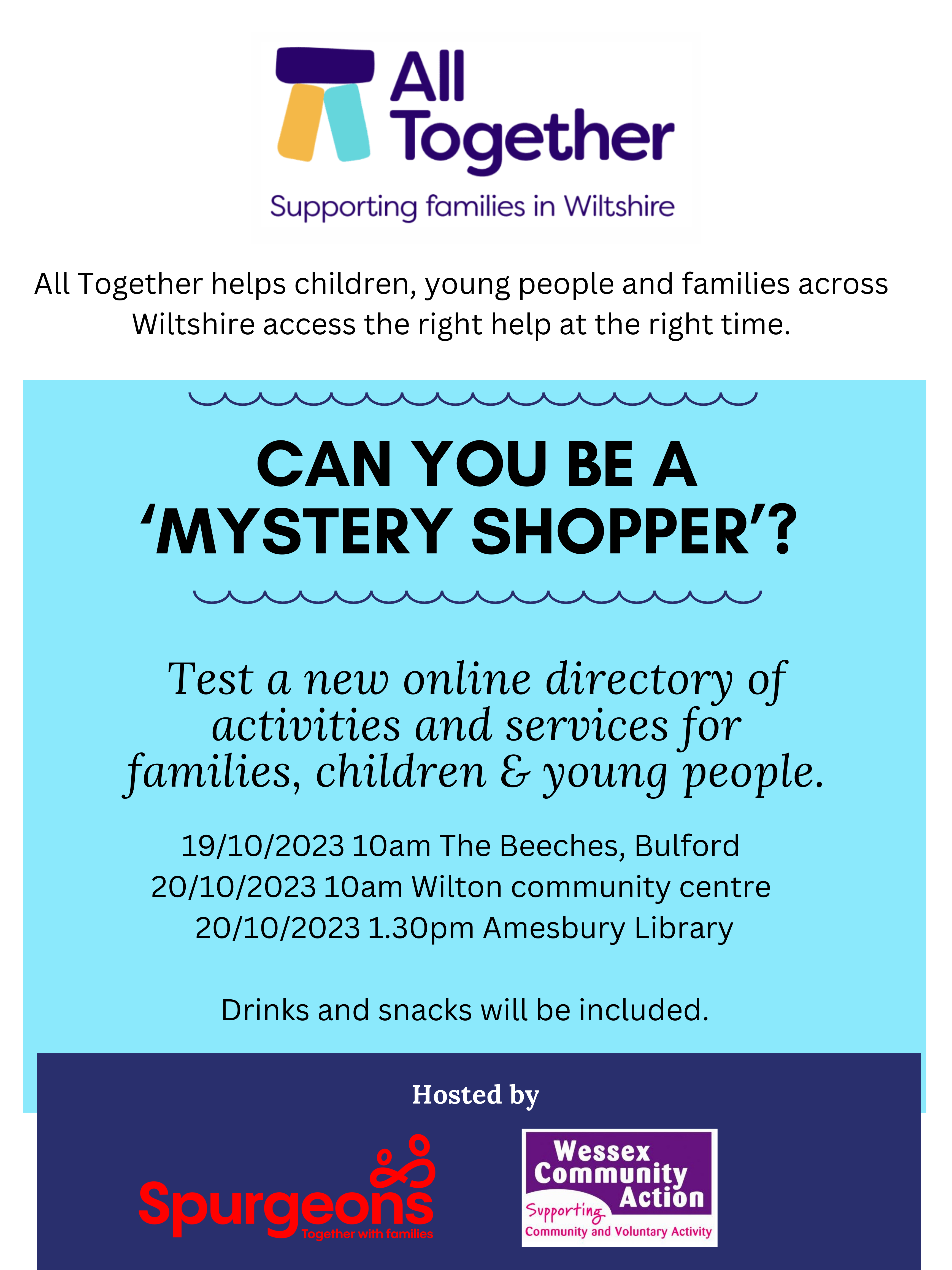 Can you be a Mystery Shopper?