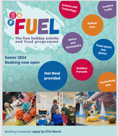 Easter 2024 – Fuel the free holiday activity and food programme