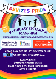 We hope to see you at Devizes Pride